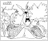 Напольная раскраска Kribly Boo "Маб и Граб", 83x71 см, Epic